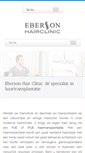 Mobile Screenshot of ebersonhairclinic.nl